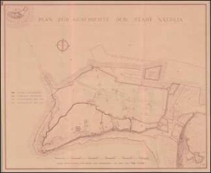 Plan zur Geschichte der Stadt Nauplia