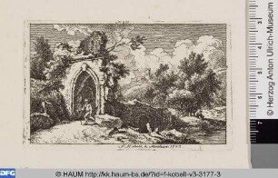 Ruine eines gotischen Portals