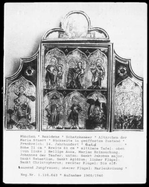 Altärchen der Maria Stuart