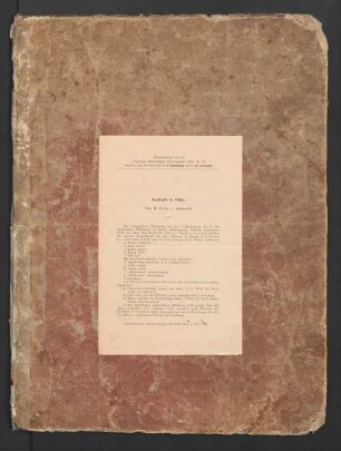Tabulae anatomicae cum comment : 1. Tabulae (tres) magnae, 2. Textus folia 12, 3. Tabulae minores octo