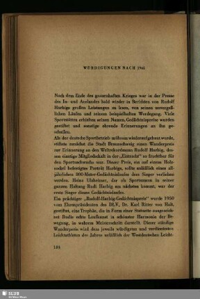 Würdigungen Nach 1945