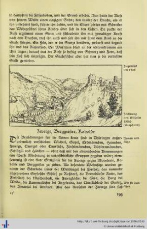 Zwerge, Berggeister, Kobolde
