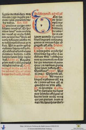 Proprium de tempore pars estivalis