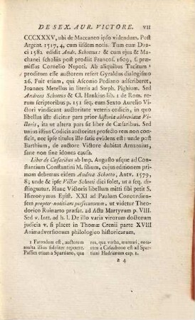Historiae Romanae scriptores minores : Sex[tus] Aur[elius] Victor, Sex[tus] Rufus, Eutropius, [Marcus Valerius] Messala Corvinus ad optimas editiones collati ... ; praemittitur notitia literaria, accedit index studiis Societatis Bipontinae