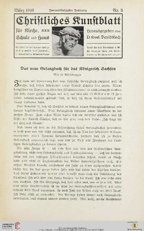Nr. 3 (März 1910)