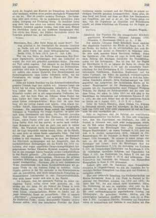 248-249 [Rezension] Jahrbuch des Vereins für die evangelische Kirchengeschichte Westfalens. Siebenter Jahrgang 1905