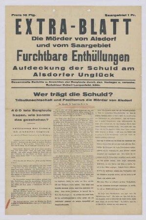 "Furchtbare Enthüllungen" (von Chemiker Dr. Robert Ley)