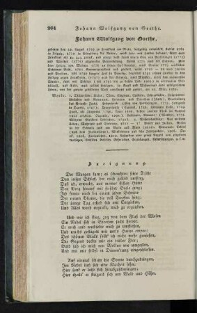 Johann Wolfgang von Goethe