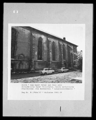 Sankt Peter und Paul & Schlosskirche Sankt Trinitatis & Katholische Pfarrkirche