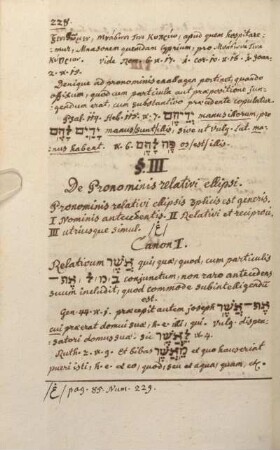§ III. De Pronominis relativi ellipsi.