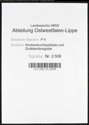 Kirchenbuchduplikat der evangelisch-lutherischen Gemeinde Herzkamp (GHT 1841-1848, GHT 1854-1855). (Gemeinde: Herzkamp, evangelisch-lutherische Gemeinde)