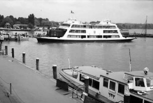 Friedrichshafen: Neues Fährschiff "Romanshorn" im Hafen