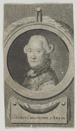 Bildnis des Georg Christoph d'Arnim