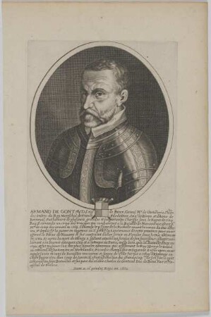 Bildnis des Armand de Gontavd de Biron