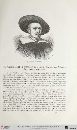 Guido Reni, Domenico Zampieri, Francesco Albani, Francesco Barbieri
