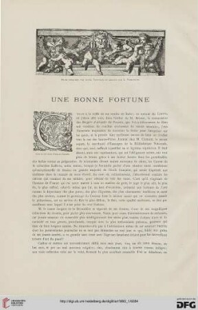 9: Une Bonne Fortune