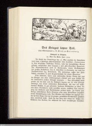 Des Krieges letzter Teil