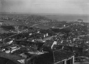 Saloniki (Griechenland). Blick über die Stadt