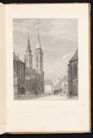 Die Sebaldkirche. - Sankt Sebald, Nürnberg