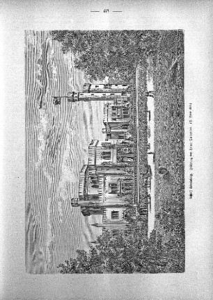 Schloß Babelsberg. Zeichnung von Hugo Spindler
