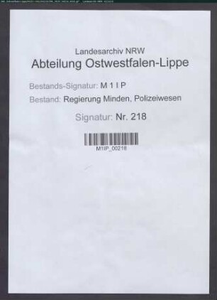 Anschaffung von Büchern für die Straf- und Gefangenenanstalten