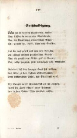 Entschuldigung.