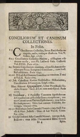 503-508, Conciliorum Et Canonum Collectiones.