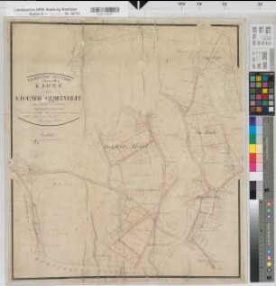 Bottrop (Bottrop), Teilung der Eigener Gemeinheit, Brouillonkarte Bl.2