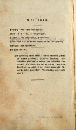 Kleine dramatische Stücke