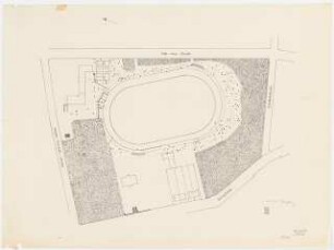 Jahnstadion mit Umgebung, Marl: Pflanzplan