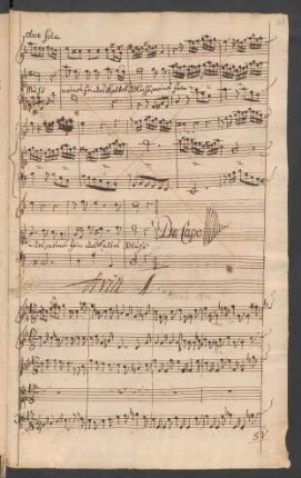 Henricus Auceps. Auszüge. Arr; S, orch, cemb