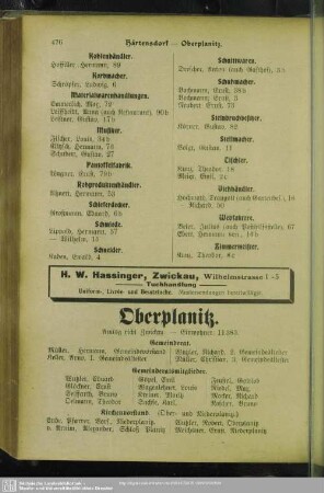 Oberplanitz
