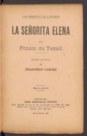 5: La señorita Elena