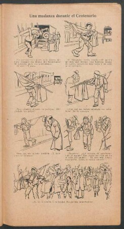 Una mudanza durante el Centenario - [Cómic]