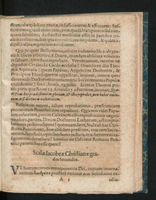 Scalae Iacobeae Christianae gradus Secundus.