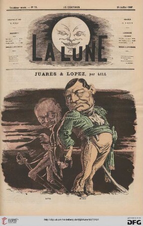 Troisième année N° 73 (28 Juillet 1867)