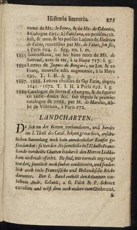 Landcharten