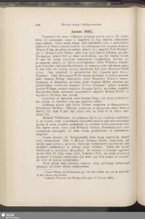 Annus 1662
