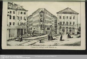 Eingang in die Scheffelgasse von der Wallstrasse aus