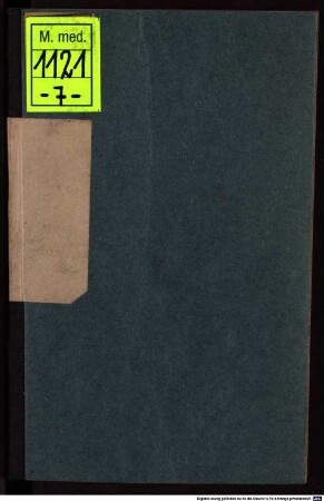 Descriptio fontis medicati Kissingensis