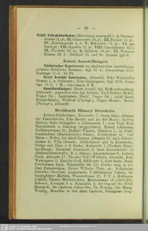 Berühmte Häuser Dresdens