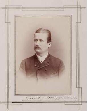[Carl] Brüggemann, Direktor