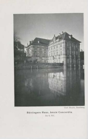 Böttingers Haus, heute Concordia