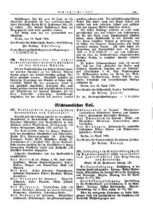 Lehrgänge in Einheitskurzschrift im Sommersemester 1930, veranstaltet vom Zentralinstitut für Erziehung und Unterricht : [Nichtamtlicher Teil]