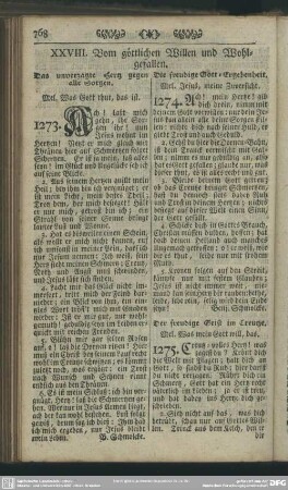 XXVIII. Vom göttlichen Willen und Wohlgefallen