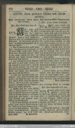 XXVIII. Vom göttlichen Willen und Wohlgefallen