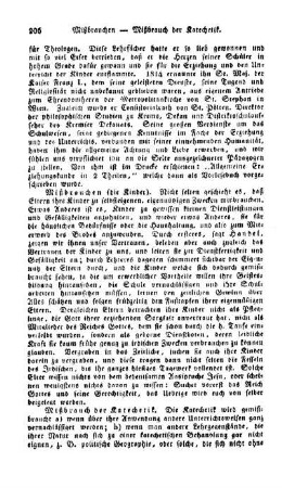 Mißbrauchen, (die Kinder)