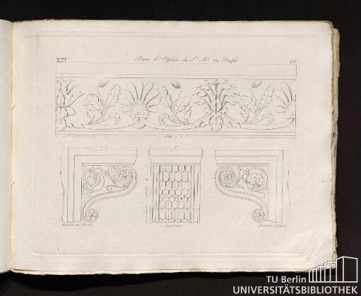 VII. Rome. Dans l'Eglise de Ste. Me. du Peuple. Dessiné par Pesenti, Supplement, Gravé par Narducci.