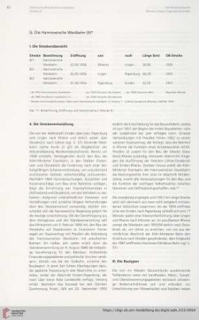 G. Die Hannoversche Westbahn (II)