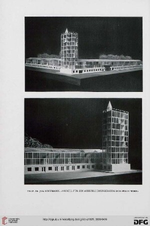 Wiener Ausstellungsgebäude von Josef Hoffmann